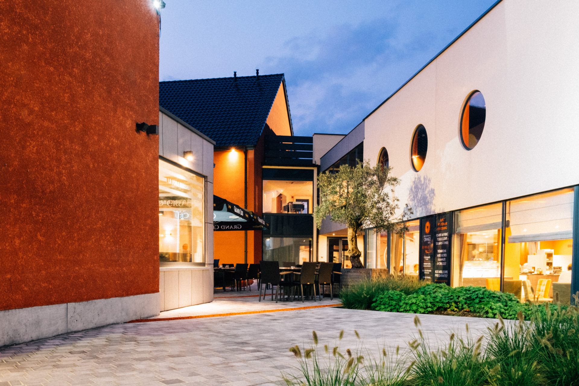 Terras van het Orange Hotel