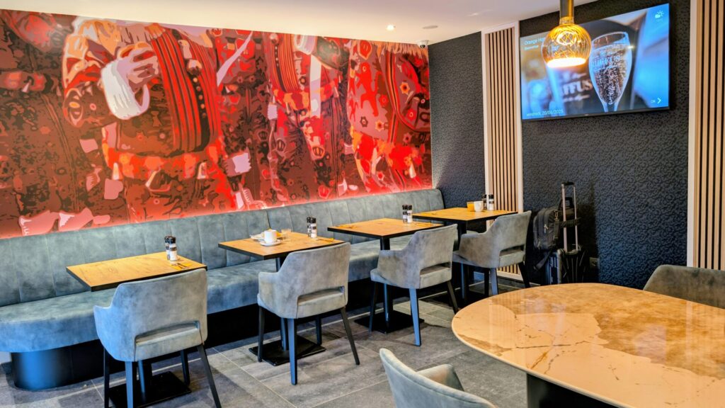 Salle "breakfast" à l'Orange Hotel