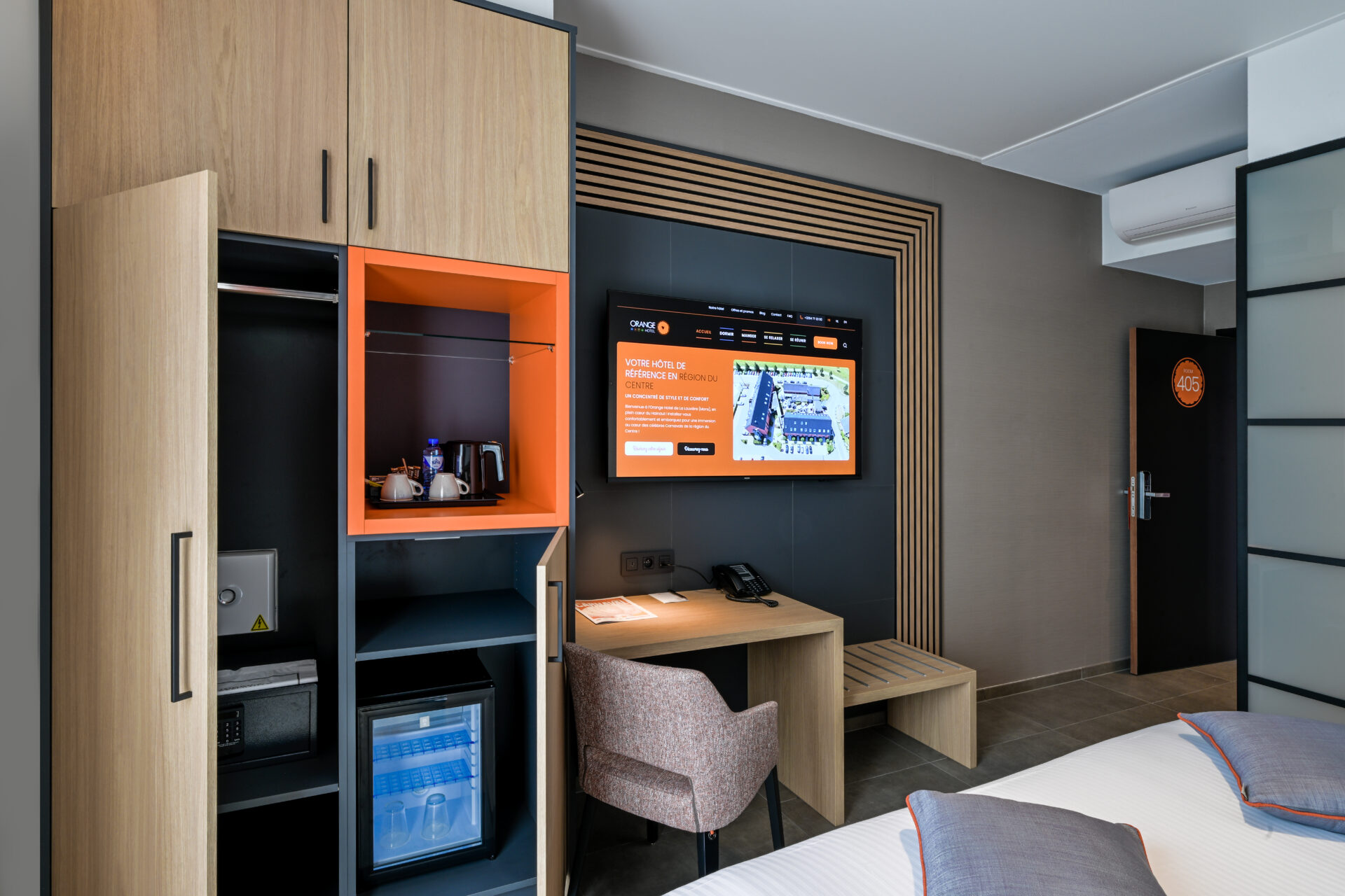 Espace de travail de la chambre Business